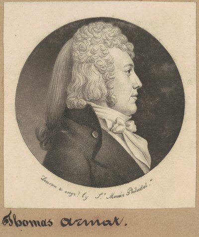 Thomas Wright Armat von Charles B. J. Févret de Saint Mémin