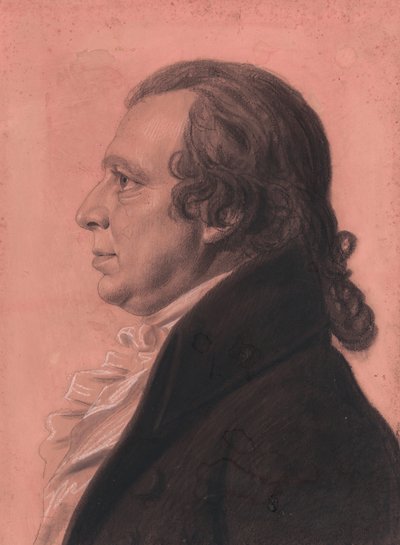Dr. Elisha Cullen Dick von Charles Balthazar Julien Févret de Saint-Mémin