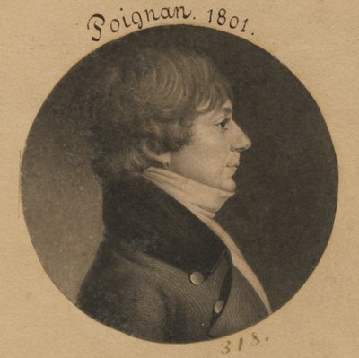 Poignan von Charles Balthazar Julien Févret de Saint-Mémin