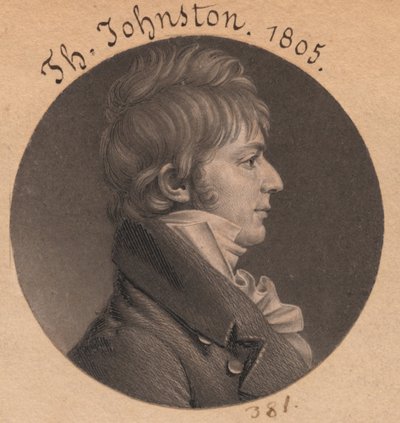 Möglicherweise George Way von Charles Balthazar Julien Févret de Saint-Mémin