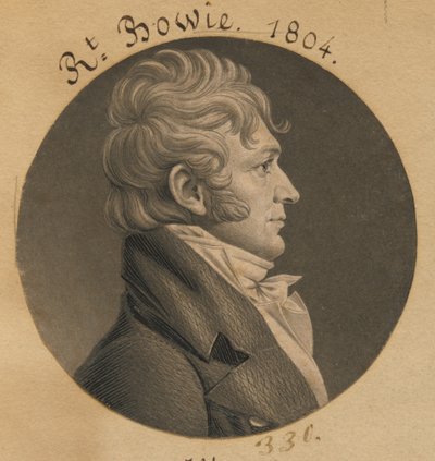 Robert Bowie von Charles Balthazar Julien Févret de Saint-Mémin
