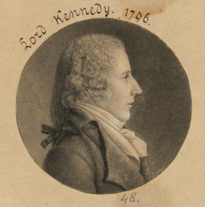 Robert Kennedy von Charles Balthazar Julien Févret de Saint-Mémin