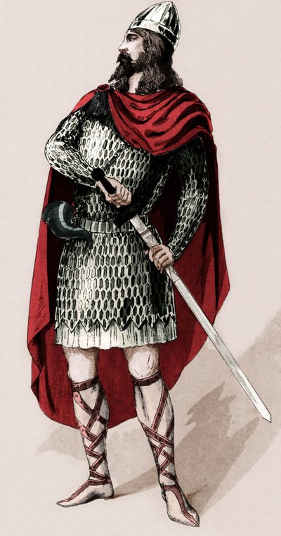 Französischer Ritter Roland von Roncevaux von Charles Bianchini