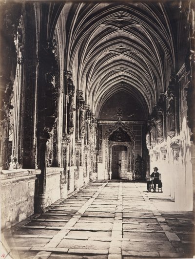 [Kreuzgänge der Kirche San Juan de los Reyes, Toledo, Spanien], ca. 1858 von Charles Clifford