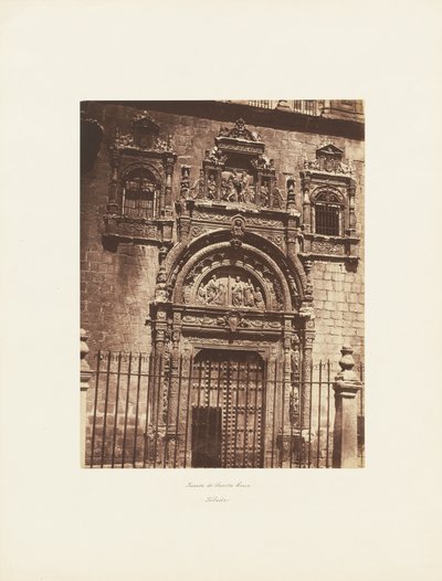 Puerta de Santa Cruz, Toledo von Charles Clifford