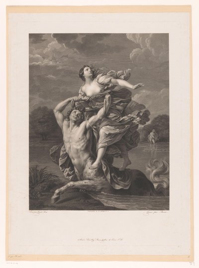 Entführung von Deianeira durch Nessos von Charles Clément Bervic