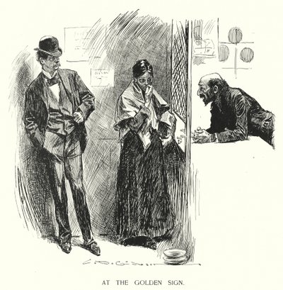 Zum goldenen Zeichen von Charles Dana Gibson