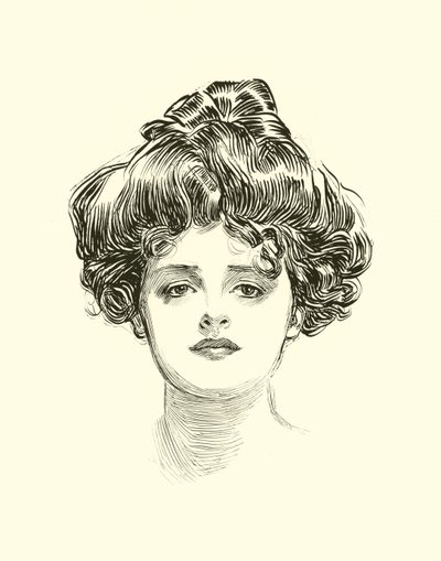 Illustration für Die Gesellschaftsleiter von Charles Dana Gibson