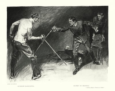 Rudolph Rassendyll, Rupert von Hentzau von Charles Dana Gibson