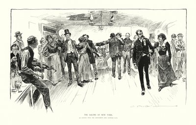 Die Salons von New York von Charles Dana Gibson