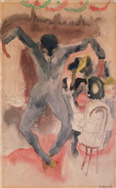 Schwarzer beim Tanzen von Charles Demuth