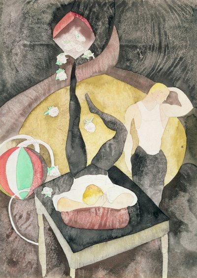 Zwei Akrobat-Jongleure, 1916 von Charles Demuth