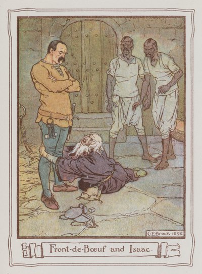 Illustration für Ivanhoe von Sir Walter Scott von Charles Edmund Brock