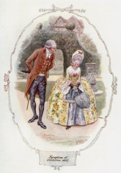 Symptome einer Flirterei von Charles Edmund Brock