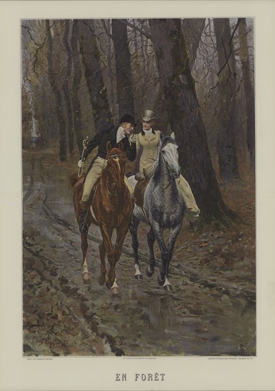 Im Wald von Charles Edouard Delort