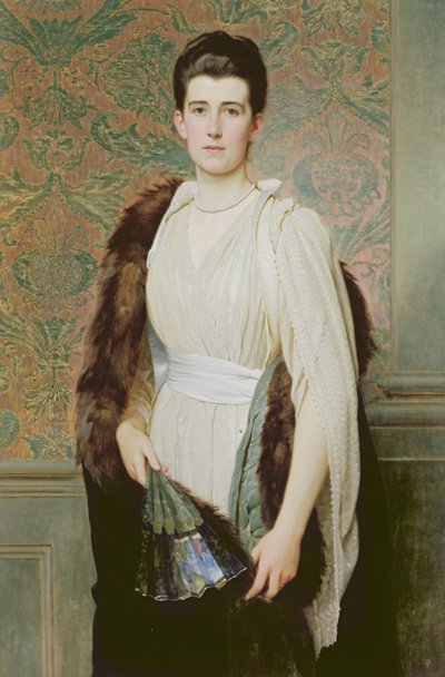 Porträt einer Frau von Charles Edward Perugini