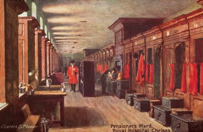 Pensionärsstation, Königliches Krankenhaus, Chelsea von Charles Edwin Flower