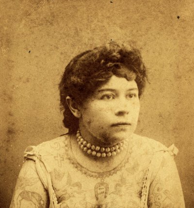 Porträt von Annie Howard, ca. 1900 von Charles Eisenmann