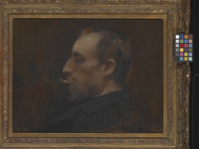 Porträt eines Mannes von Charles Emile Auguste Carolus Duran