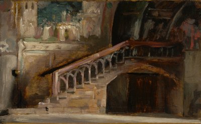 Ansicht in der Unterkirche von San Francesco in Assisi, 1876 von Charles Emile Auguste Carolus Duran