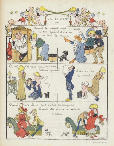 Illustration für Le Rire von Charles Emile Egli