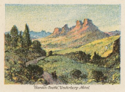Südafrika: "Garden Castle," Underberg, Natal von Charles Ernest Peers