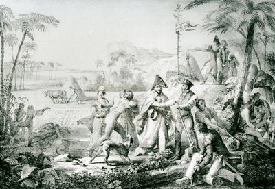 Nur die Lorbeerbäume wachsen ohne Pflege, Illustration für General Lallemand (1774-1839) in Champ d