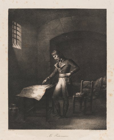 Der Gefangene, frühes 19. Jahrhundert von Charles Etienne Pierre Motte