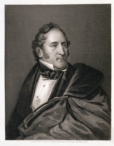 Thomas Hart Benton, graviert von William G. Armstrong (1823-90) von Charles Fenderich