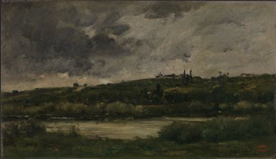 Flusslandschaft von Charles Francois Daubigny