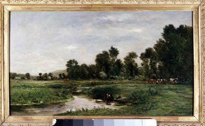 Das Tal der Arques von Charles Francois Daubigny
