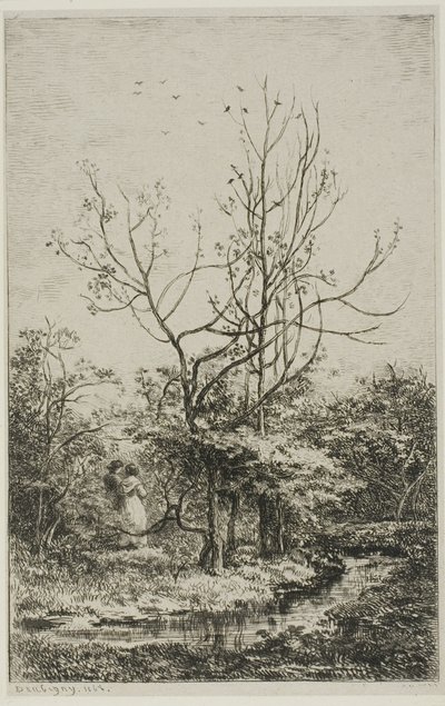 Der Obstgarten von Charles Francois Daubigny