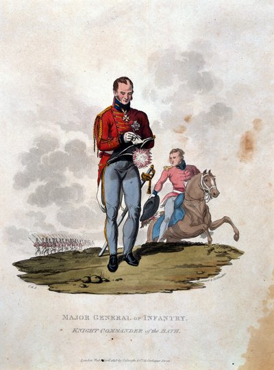 Generalmajor der Infanterie Knight Commander of the Bath, aus 