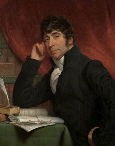 Porträt von Willem Bilderdijk (1759-1831), Dichter und Historiker von Charles Howard Hodges