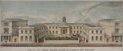 Das Lambeth Asyl für Mädchen, gegründet 1758, ca. 1840 von Charles Ingrey