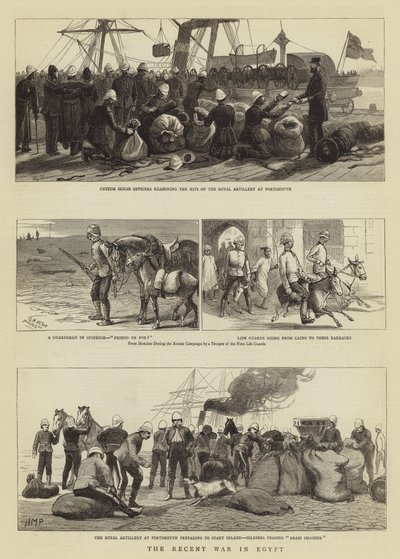 Der jüngste Krieg in Ägypten von Charles J. Staniland