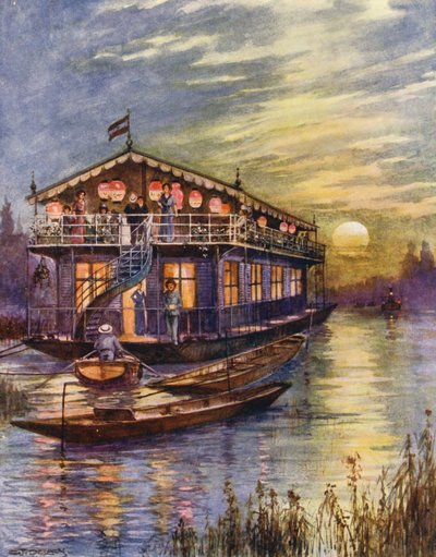 Flussbootfahren von Charles John de Lacy