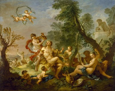 Bacchanal von Charles Joseph Natoire