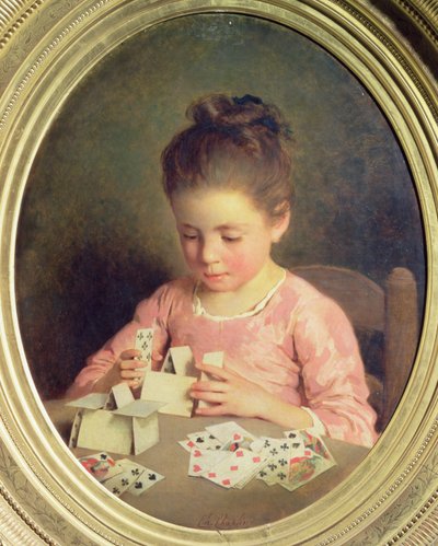 Das Kartenhaus von Charles Joshua Chaplin