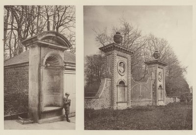Coleshill, Berkshire, eine Nische, Tor am Hintereingang von Charles Latham