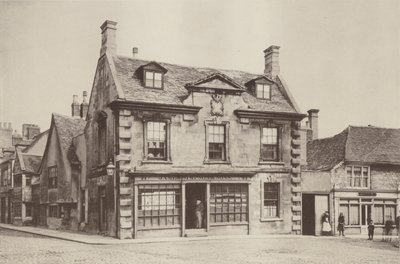Häuser in Stamford, Lincolnshire, Marktplatz von Charles Latham