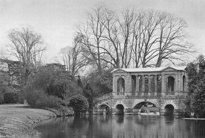 Die Brücke im Frühling von Charles Latham