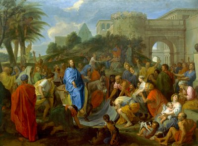 Einzug Christi in Jerusalem von Charles Le Brun