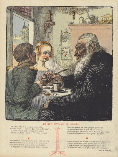 Illustration für Le Rire von Charles Leandre