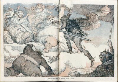 Illustration von Charles Leandre (1862-1934) in „Fantasio“ von Charles Leandre