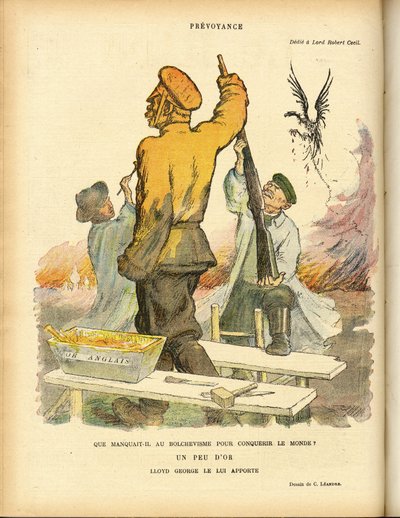 Illustration von Charles Leandre (1862-1934) in Le Rire von Charles Leandre