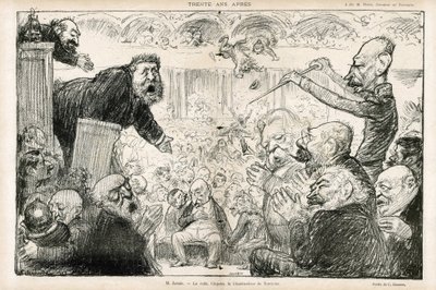 Illustration von Charles Leandre (1862-1934) in Le Rire von Charles Leandre
