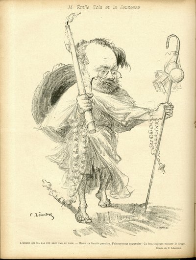Illustration von Charles Léandre in Le Rire von Charles Leandre