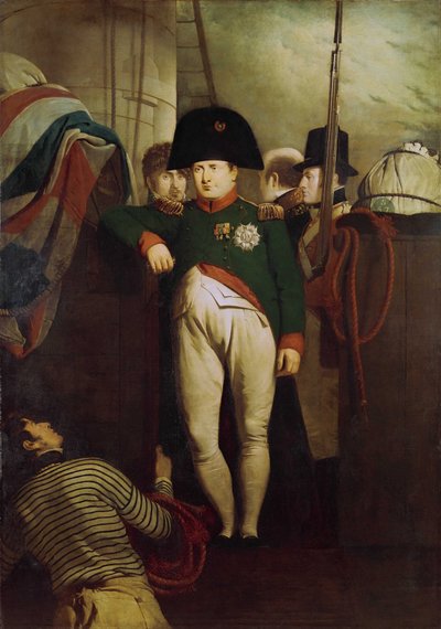 Napoleon Bonaparte an Bord der 