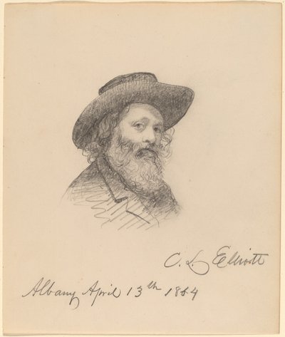 Porträt des Künstlers Asa W. Twitchell von Charles Loring Elliott